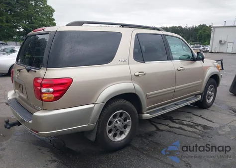 2001 Toyota Sequoia Sr5 from USA, damaged, VIN 5TDBT44A71S005172